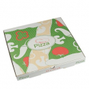 Pizzakartons, Cellulose "pure" eckig 33 x 33 x 3 cm